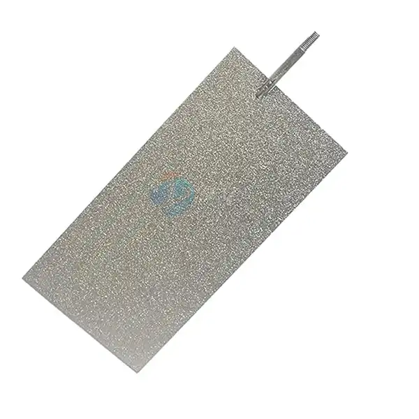 Platinum-titanium anode plate